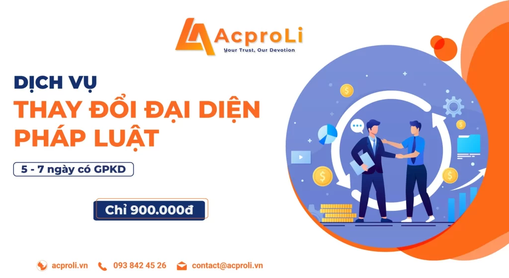 Dịch Vụ Thay Đổi Người Đại Diện Theo Pháp Luật