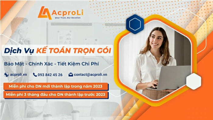 Dịch vụ kế toán trọn gói tại Acproli Dịch vụ kế toán trọn gói tại Acproli