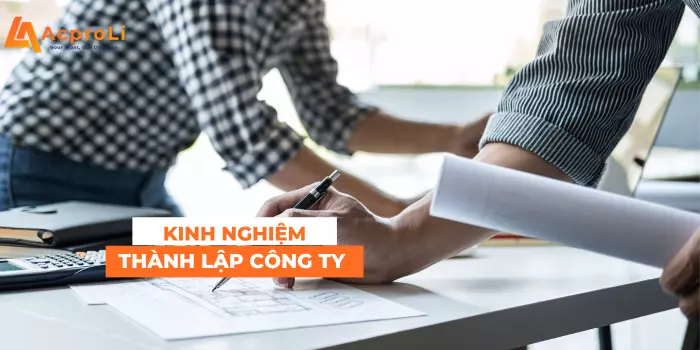 Kinh nghiệm thành lập công ty chọn người phụ trách kế toán hoặc dịch vụ kế toán?
