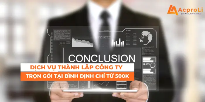 Những công việc Acproli thực hiện khi tiến thành lập công ty
