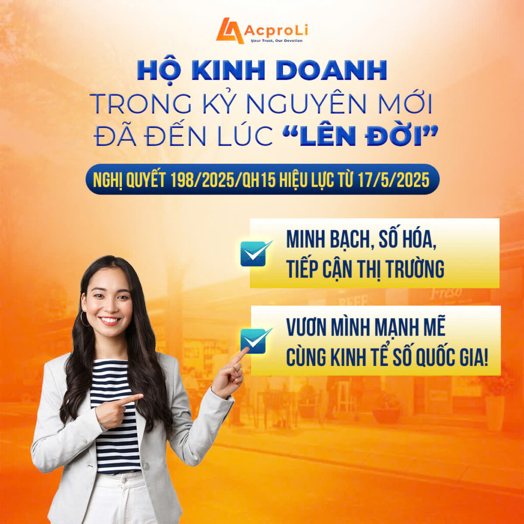 Hộ Kinh Doanh "Lên Đời" – Cơ Hội Chuyển Mình Trong Kỷ Nguyên Mới